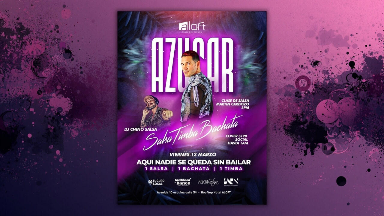 VIERNES 13 DE MARZO - SOCIAL AZUCAR