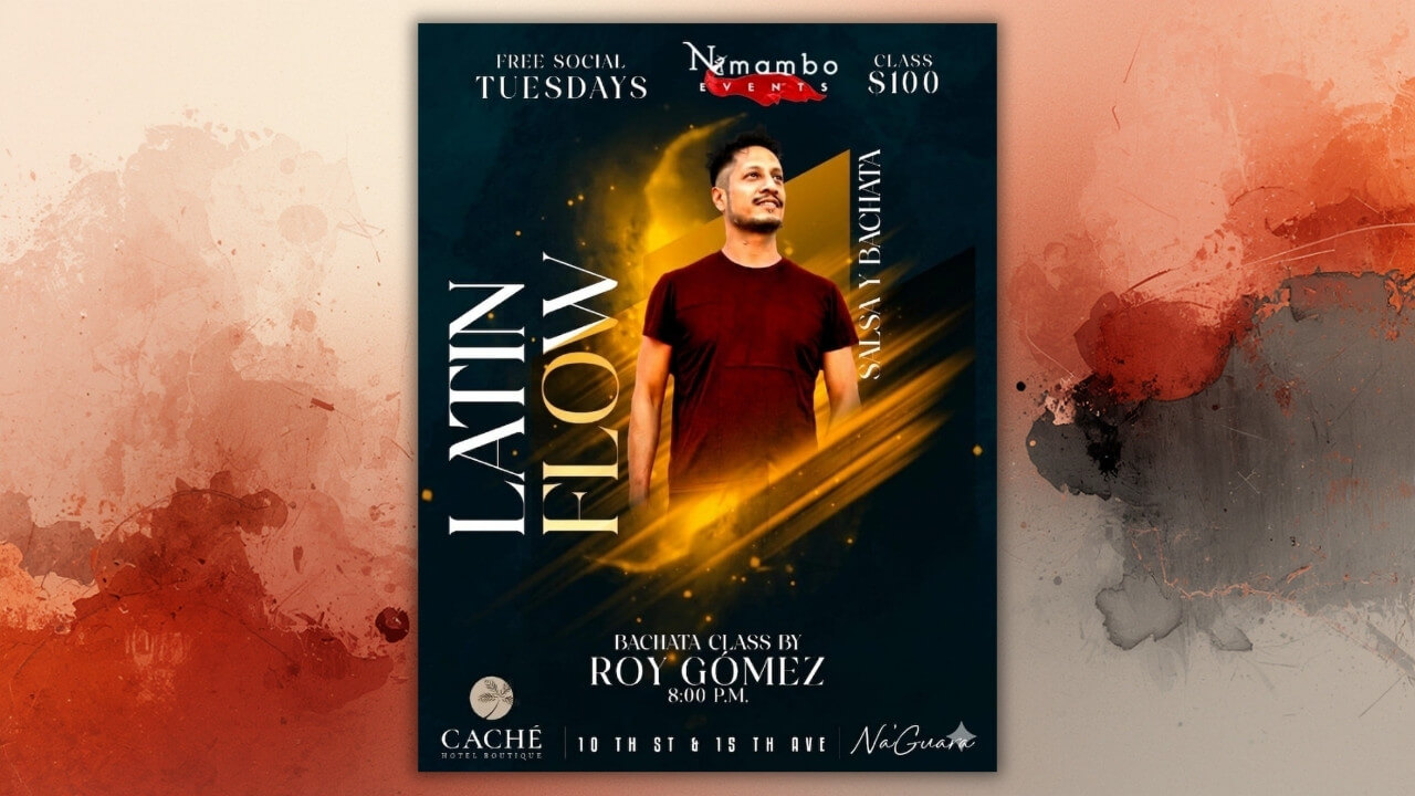 ✨ Latin Flow – Bachata Night con Roy Gómez
