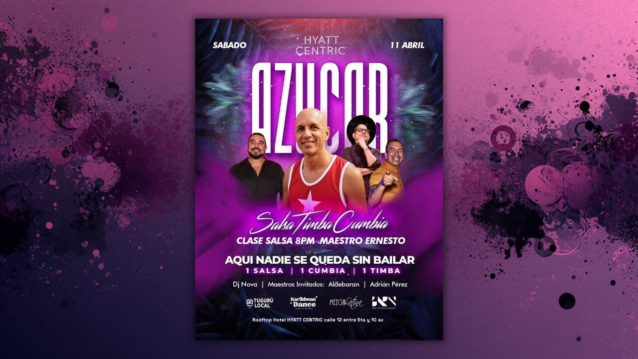 Azúcar Social: Salsa, Timba & Cumbia - Sábado 11 Abril