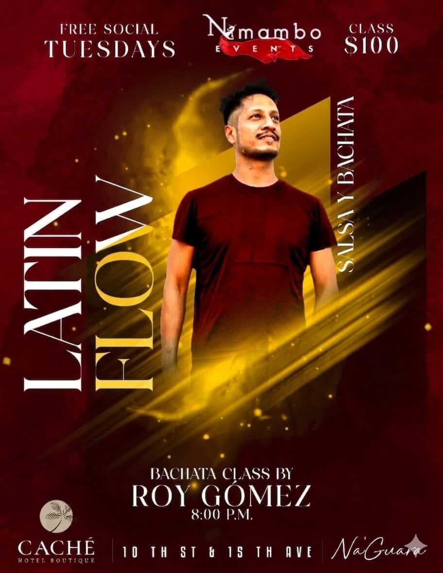 Latin Flow | 14 de abril - Clase de bachata en Playa del Carmen 💃🔥