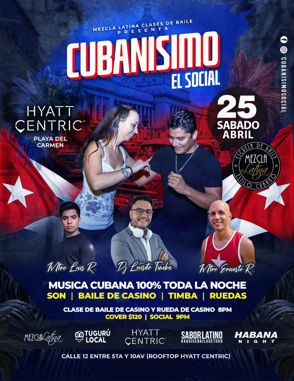 Cubanísimo: Noche de Salsa Cubana y Ruedas