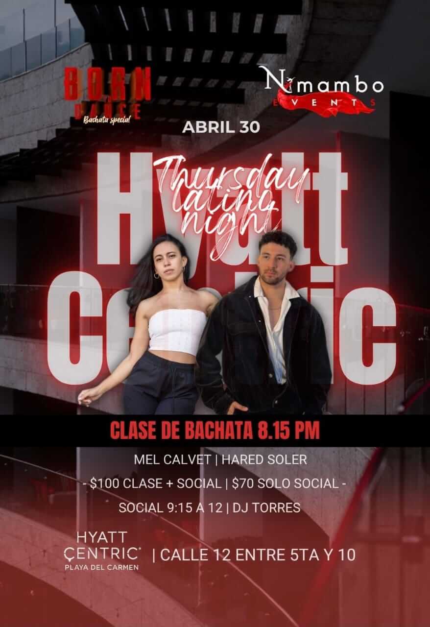 Born to Dance: Bachata Special - Jueves 30 abril