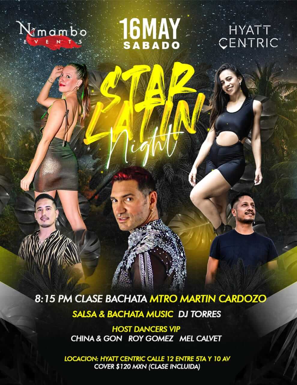 Star Latin Night - Sábado 16 Mayo