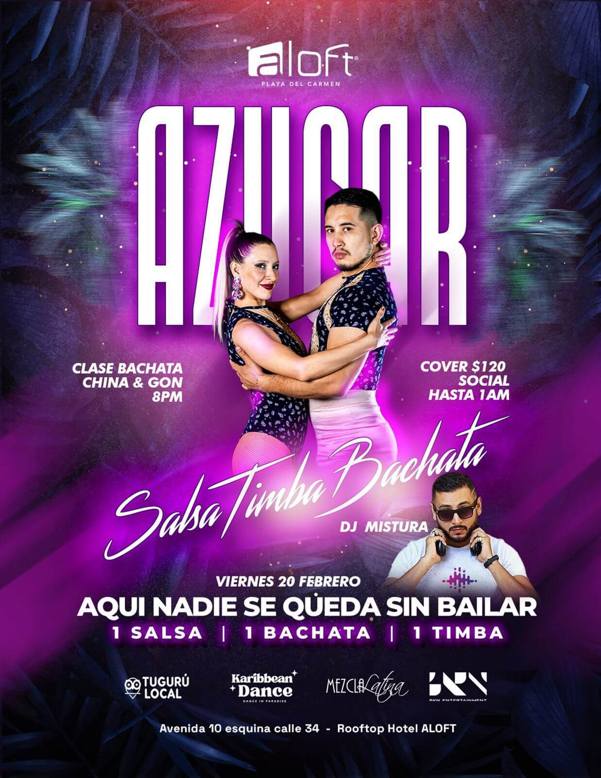 Flyer Social Azucar 20 Febrero 2026